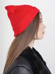 Красный шапка вязанная унисекс TRUE