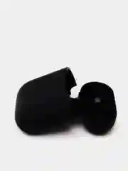 Черный чехол силиконовый для наушников  Airpods 2