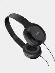 Пурпурный проводные наушники-гарнитура, полноразмерные, вакуумные MP3, Hoco W24