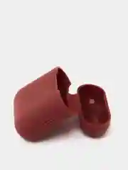 Желтый чехол силиконовый для наушников  Airpods 2