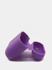 Сиреневый чехол силиконовый для наушников  Airpods 2