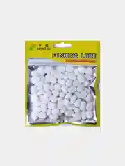Белый силиконовая приманка 100шт кукуруза тонущая