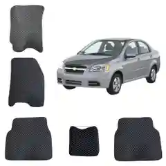 3-D автомобильные EVA коврики для CHEVROLET AVEO T250/RAVON R3/Шевроле Авео Т250/Равон Р3