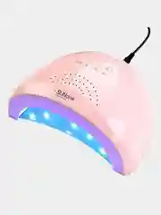 Розовый лампа для маникюра и педикюра SunOne, 48 W