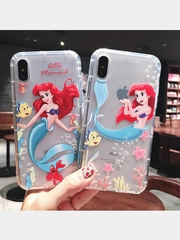 Чехол для iPhone 11, 12, 12 Pro, 7, 8 "Русалочка"
