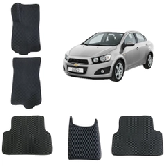 3-D Автомобильные EVA коврики для CHEVROLET AVEO T300 / Шевроле Авео Т300