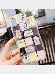 Бежевый чехол iPhone 11, 12, 12Pro, Палетка