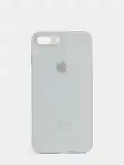Ледяной чехол силиконовый со стеклянной панелью для iPhone 7 Plus / iPhone 8 Plus