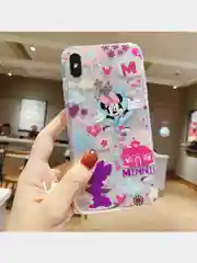 Конфетный чехол для iPhone 11, 12, 7, 8 "Мышка салют"