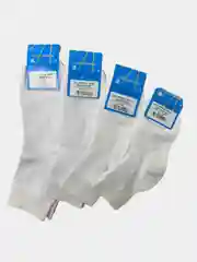 Носки белые для спорта, для утренника, для танцев, для физкультуры, детские