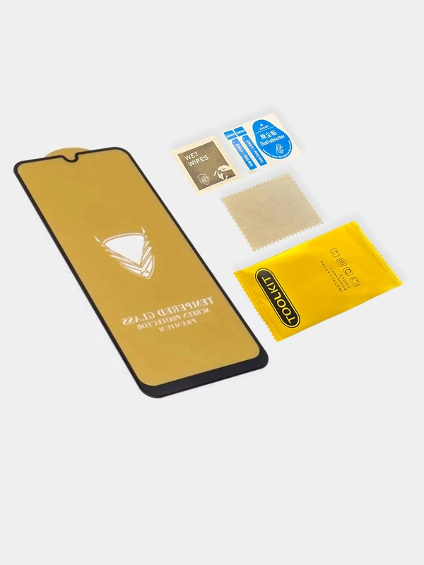 Премиум защитное стекло Samsung A02, A50, A10, A52/ Poco M3 OG противоударное закаленное