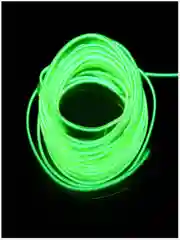 Салатовый неоновая лента для авто EL wire 3m