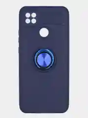 Темно-синий чехол для Huawei P Smart Z/ Honor 9X с кольцом