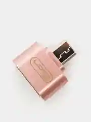 Золотой otg переходник, Lider, Micro-USB