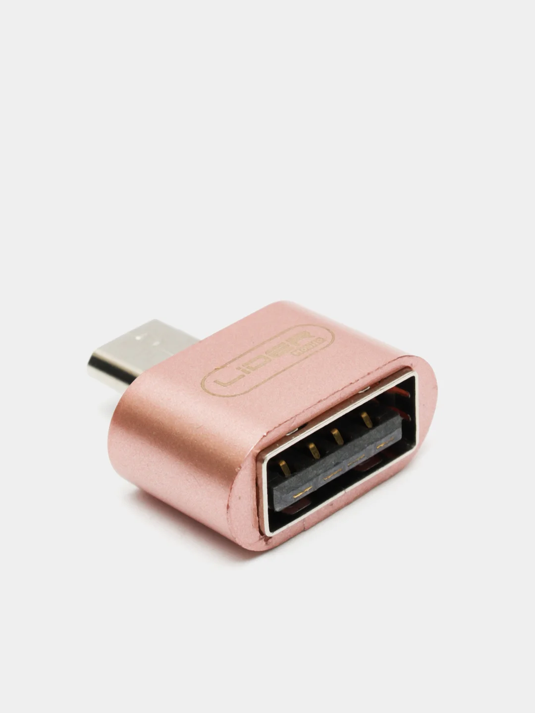 Золотой otg переходник, Lider, Micro-USB