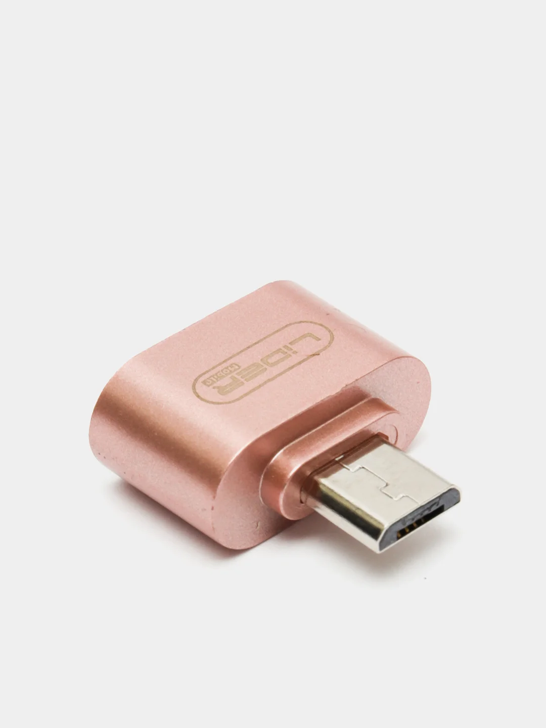 Золотой otg переходник, Lider, Micro-USB