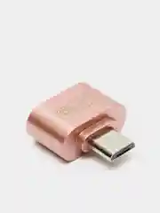 Золотой otg переходник, Lider, Micro-USB