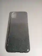 Серебряный чехол блестящий SAMSUNG A01 CORE