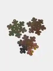 Серебряный новогодняя подвеска для украшения, 10 шт