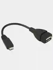 Черный кабель OTG Type-C, адаптер