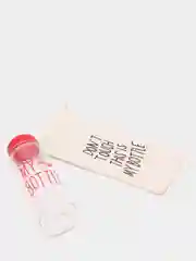 Красный спортивная бутылка для воды и коктейлей My Bottle с крышкой, в чехле