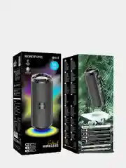 Черный портативная беспроводная колонка Borofone BR15, bluetooth