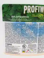 Лак PROFIWOOD антисептик для бань и саун полиакриловый с воском