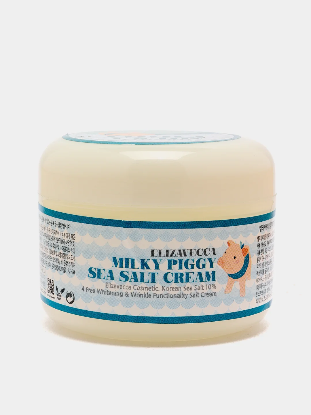 ELIZAVECCA / Омолаживающий крем с морской солью Milky Piggy Sea Salt Cream