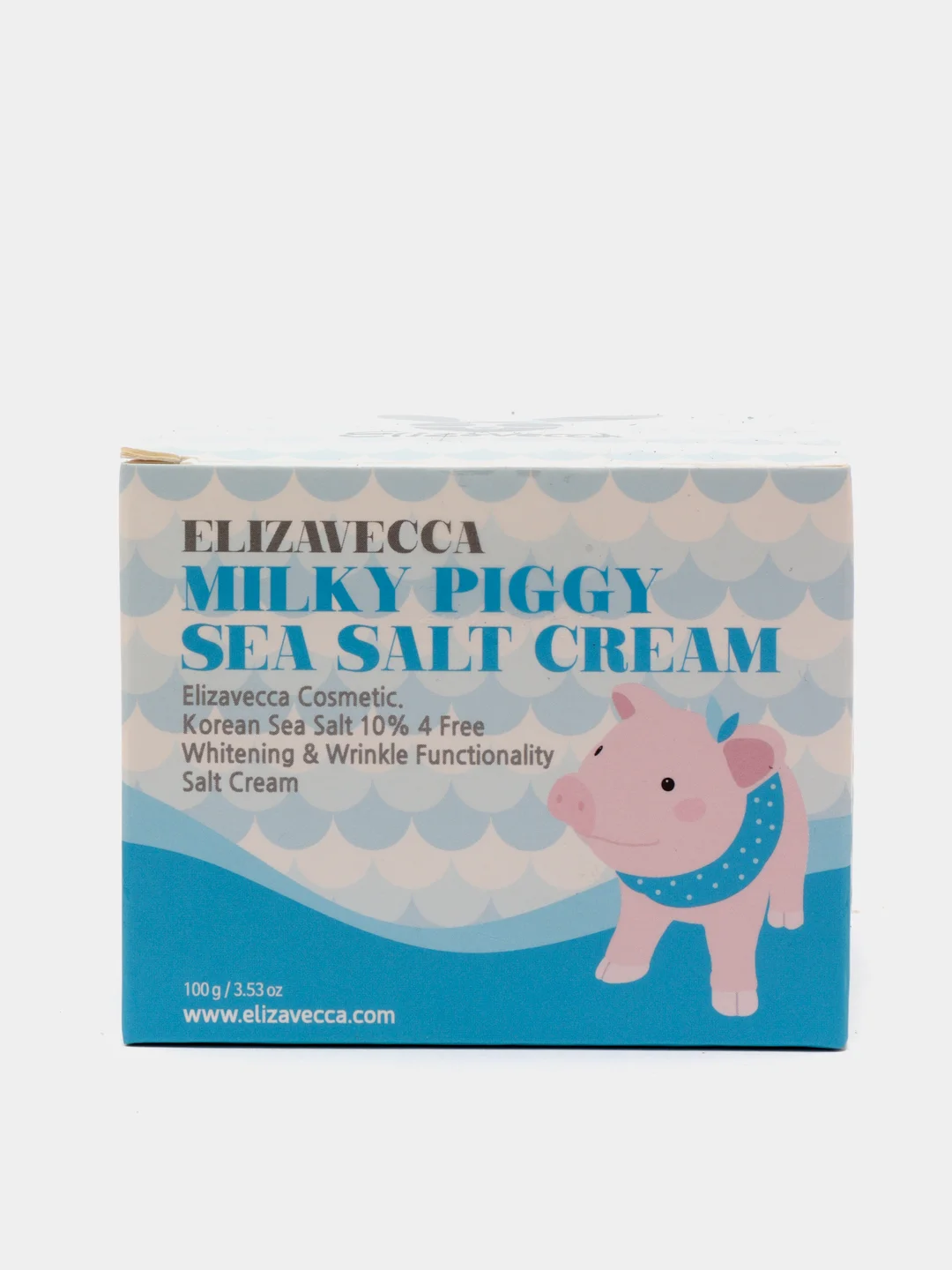 ELIZAVECCA / Омолаживающий крем с морской солью Milky Piggy Sea Salt Cream