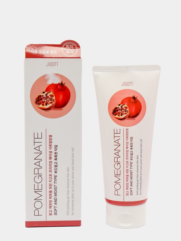 Jigott Premium Facial Pomegranate Peeling Gel 180 мл Пилинг-гель с экстрактом граната