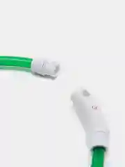 Зеленый ошейник светящийся светодиодный для собак, usb, регулируемый по длине