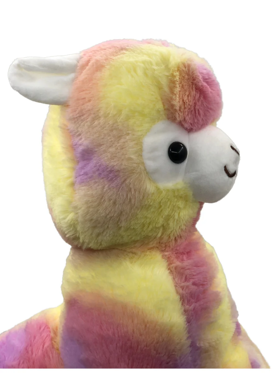Розовый мягкая игрушка Альпака, 45 см