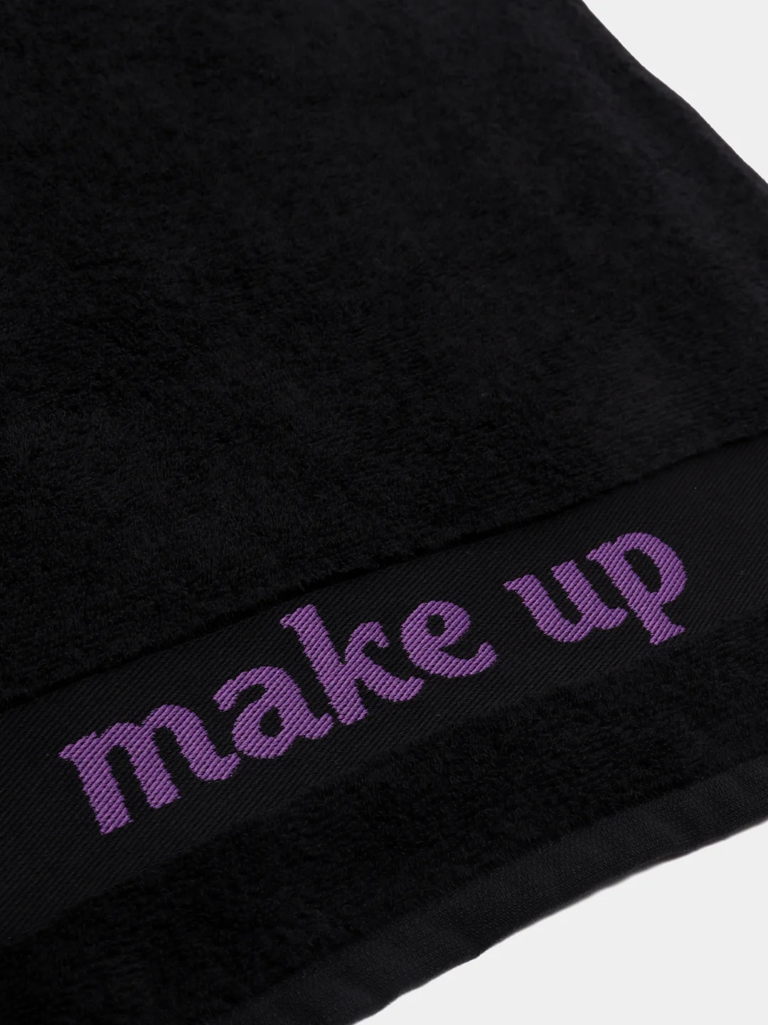 Фиолетовый полотенце махровое Love Life Make up 50*90, 100% хлопок