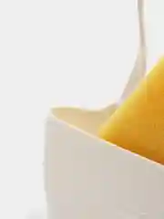 Белый держатель губки для посуды и мыла