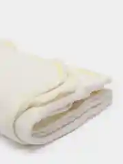 Бежевый пелёнка с капюшоном (МАХРОВАЯ)