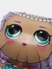 Фуксия кукла фольгированный шар фольгированная фигура кукла ЛОЛ LOL сюрпрайз, русалочка