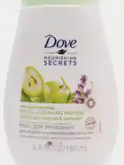 Мусс-пенка для умывания Dove с маслом косточек винограда и лавандой, 160 мл