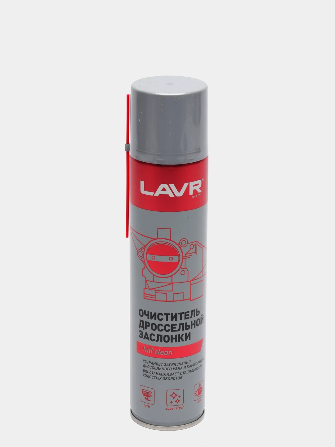 Очиститель дроссельной заслонки LAVR, 400 мл, Ln1493