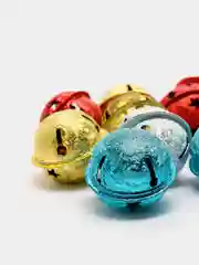 Бубенчики, набор 12 штук, 3 х 3 см, 4 цвета