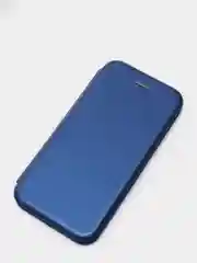 Синий чехол-книжка на iPhone 6/6s, 6 Plus, 7/8, SE 2020, 7/8 Plus, X, XR, XS Max, 11, 11 Pro Max