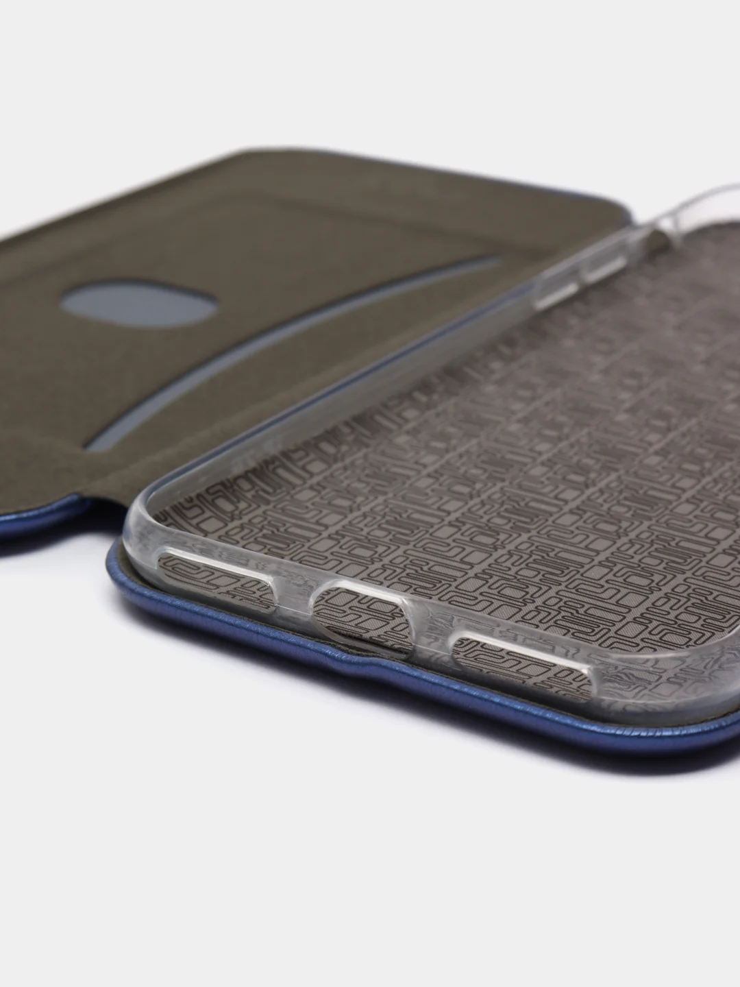 Синий чехол-книжка на iPhone 6/6s, 6 Plus, 7/8, SE 2020, 7/8 Plus, X, XR, XS Max, 11, 11 Pro Max