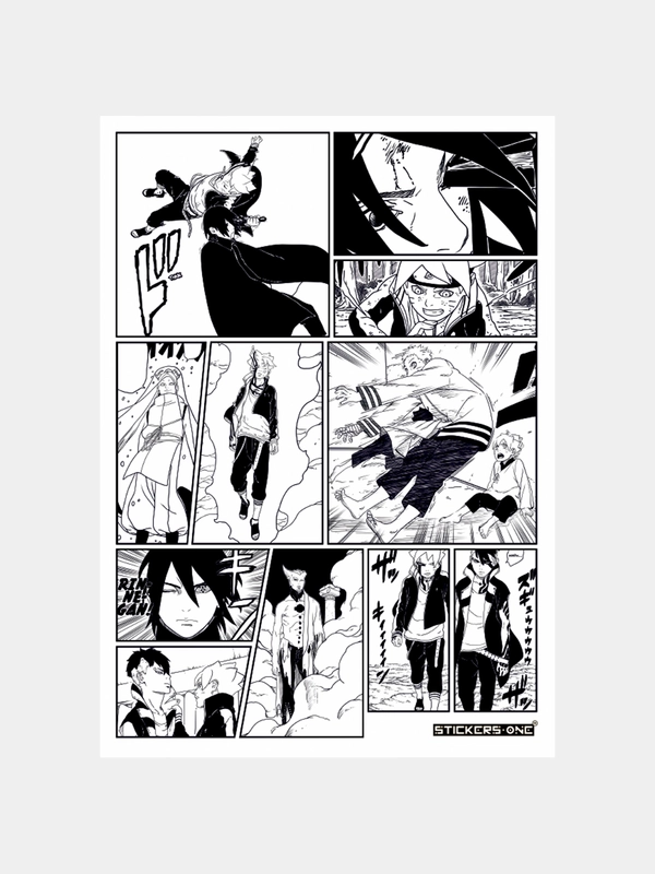 Стикерпак по аниме Boruto