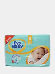 Подгузники Evy Baby "Стандарт Мини", 2 размер, 3-6 кг, 32 штуки