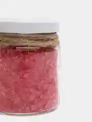 Кораллово-розовый подарочная соль для ванны с сюрпризом, 4 вида: банан, клубника, капучино, вербена