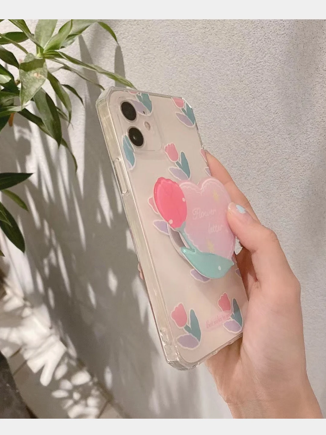 Чехол для iPhone 11 с попсокетом