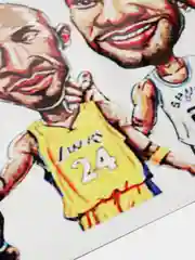 Бежевый наклейка на авто "NBA"