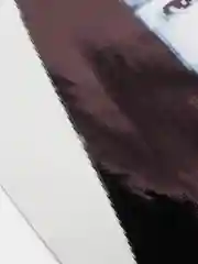 Серый меланж наклейка на авто "Ужасы"