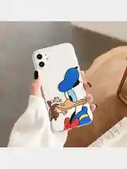 Голубой чехол "Утка" для iPhone 11