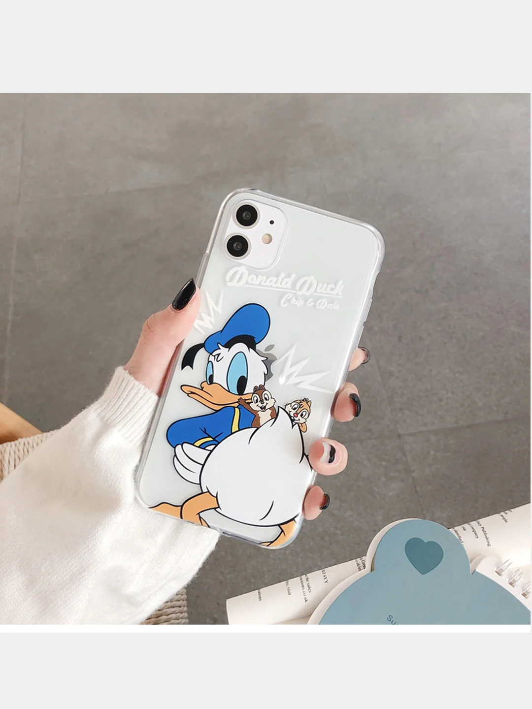 Белый чехол "Утка" для iPhone 11