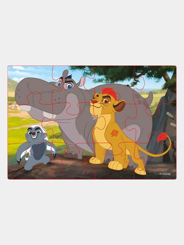 Пазл Disney мягкий, 12 элементов